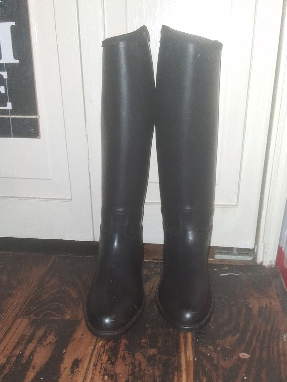 Kids' Tall Black Rain & Snow Boots - Unbranded